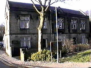 The now co-op building in Slaithwaite.