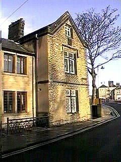 The now co-op building in Slaithwaite.