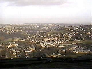 Linthwaite and surrounding Huddersfield