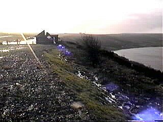 Scammonden dam car park area.