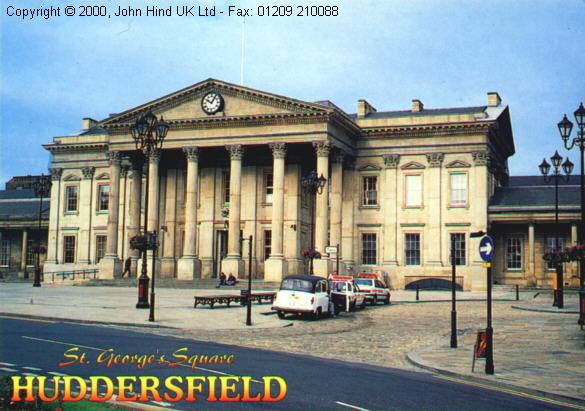 Huddersfield Railway station.