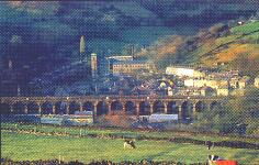 Slaithwaite Viaduct.